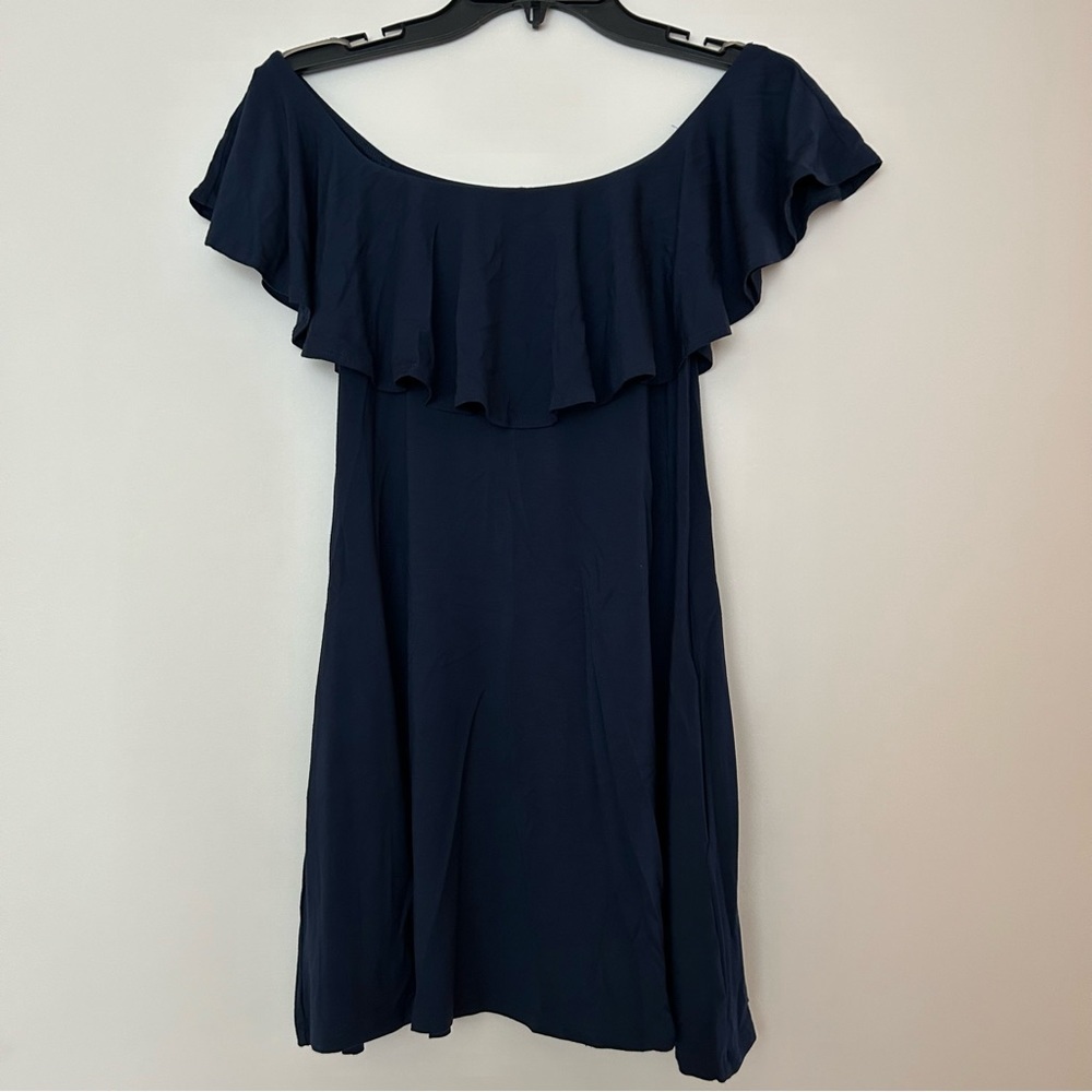 Fighting Eel Off the Shoulder Mini Dress / Tunic